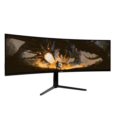 2. Arozzi Nova 49” Curved monitor komputerowy 124,5 cm (49") 5120 x 1440 px Dual QHD LED Czarny