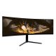 2. Arozzi Nova 49” Curved monitor komputerowy 124,5 cm (49") 5120 x 1440 px Dual QHD LED Czarny
