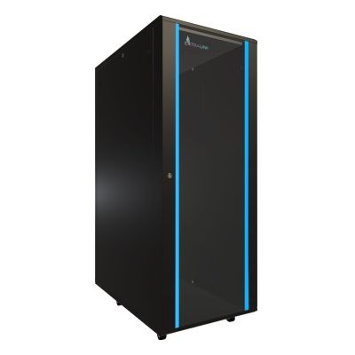 8. Szafa rack Extralink 37U 600x1000 EX.11403 Czarna stojąca