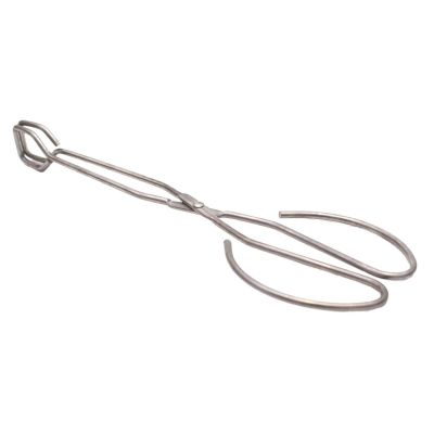 5. SZCZYPCE DO GRILLA DŁ. 27CM SREBRNE