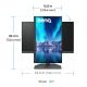 4. BenQ SW242Q monitor komputerowy 61,2 cm (24.1") 2560 x 1600 px WQXGA LED Czarny