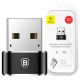 9. Adapter Baseus Mini przejściówka z USB-C na USB-A - czarny