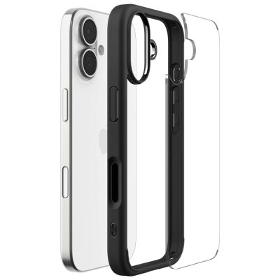 7. Etui Spigen Ultra Hybrid na iPhone 17 - czarny mat
