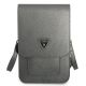 2. Torebka Guess Saffiano Triangle - szara