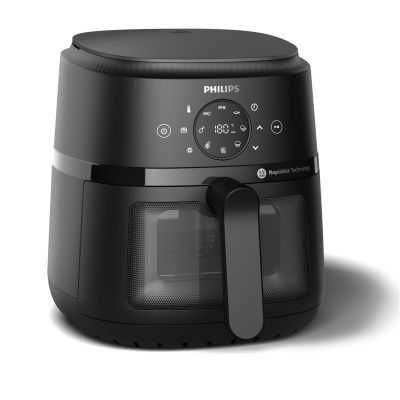 Philips 2000 series NA220/00 frytkownica Pojedyńczy 4,2 l Autonomiczny 1500 W Frytkownica na gorące powietrze Czarny