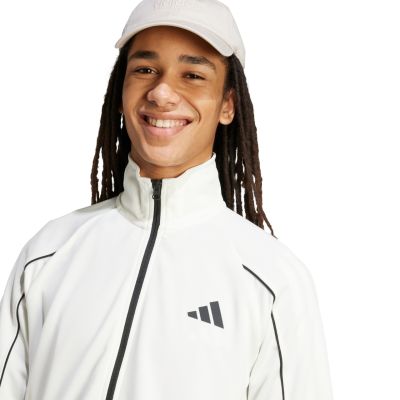 7. Dres męski adidas 3-Stripes biało-czarny JX5527