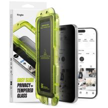 Szkło hartowane Ringke Easy Slide Privacy 2-Pack prywatyzujące na iPhone 18 Pro Max