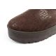 6. Lee Cooper buty śniegowce damskie zimowe modne futerko ocieplane botki ciemny brąz