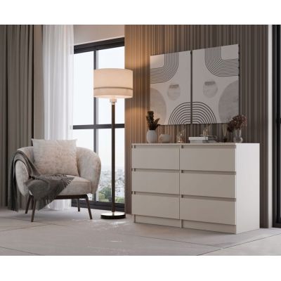 4. KOMODA MALWA M6/120 KASZMIR