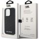 8. Etui Karl Lagerfeld Quilted K Pattern na iPhone 15 Pro - czarne