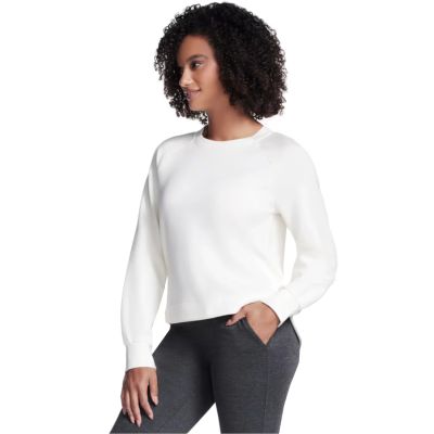 3. Skechers Skechluxe Elevate Crewneck LT152-OFWT Białe L