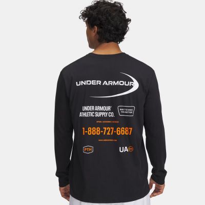 4. Koszulka Under Armour Workwear Logo LS M 1390167001