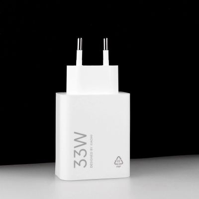 6. Ładowarka sieciowa Xiaomi MDY-16-EF 1xUSB-A 33W z kablem USB-C 3A - biała
