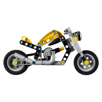 4. LEGO Technic 42225 - Żółty motocykl