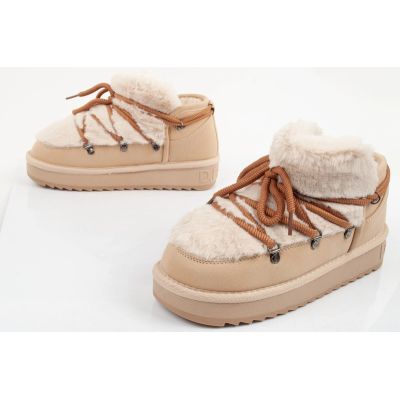 28. Buty damskie zimowe D.Franklin [DFSH370011-BEIG]