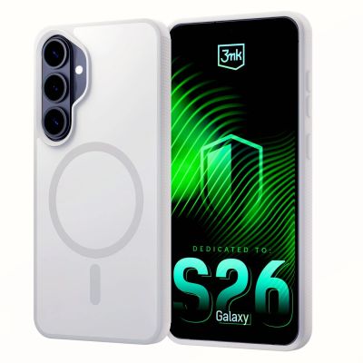 Etui 3mk Smoke MagCase na Samsung Galaxy S26+ - białe