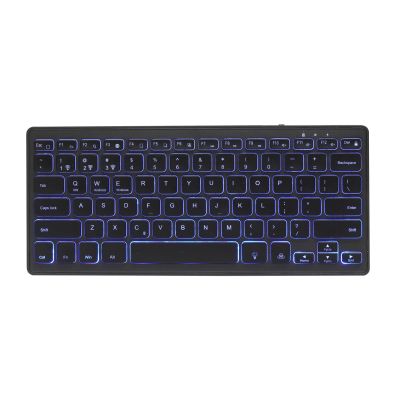 2. Gembird KB-BTRGB-01-DE klawiatura Uniwersalne Bluetooth QWERTZ Niemiecki Czarny