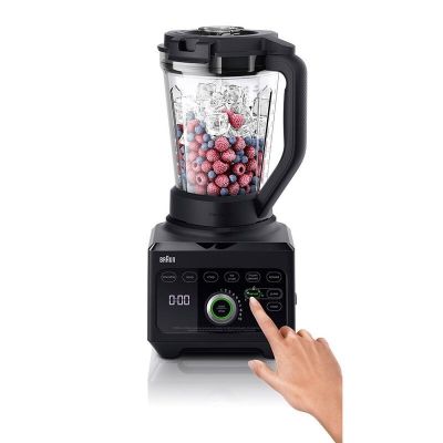 2. Braun JB 9040, Blender stołowy, Funkcja pulsacyjna, Kruszenie lodu, 1 m, 1600 W