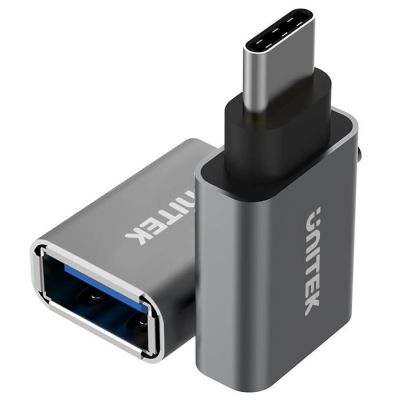5. UNITEK ADAPTER USB TYPC DO USB (F) ALU, Y-A025CGY