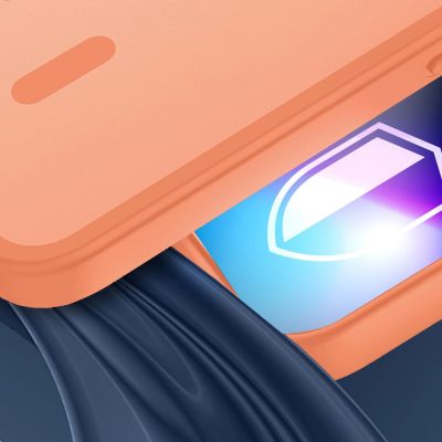 2. Etui 3mk Misty MagCase na iPhone 17 Pro/ 18 Pro - pomarańczowe
