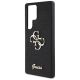 6. Etui Guess Fixed Glitter Big 4G Metal Logo do Samsung Galaxy S25 Ultra czarny