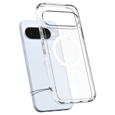 11. Etui Spigen Ultra Hybrid Mag MagSafe na Google Pixel 10 / 10 Pro - przezroczysto-białe