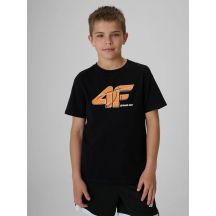 T-shirt z nadrukiem chłopięcy 4F 4FJRAW26TTSHM4347-20S