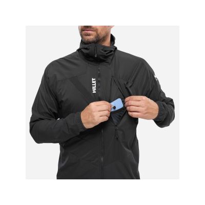 5. Kurtka narciarska męska MILLET M RUTOR XCS AIR HOODIE czarna
