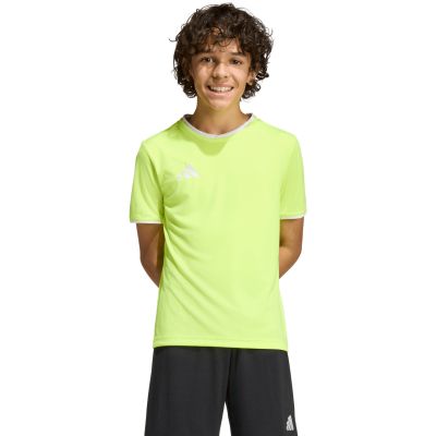 7. Koszulka dla dzieci adidas Entrada 26 Jersey żółty neon KE9845