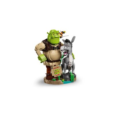 4. LEGO Icons 72423 - Shrek, Osioł i Kot w butach