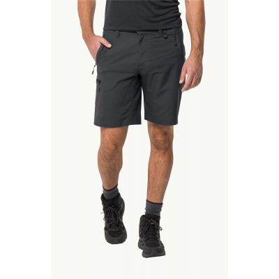 Spodenki trekkingowe męskie Jack Wolfskin Active Track Shorts Men phantom czarne (1503791_6350)