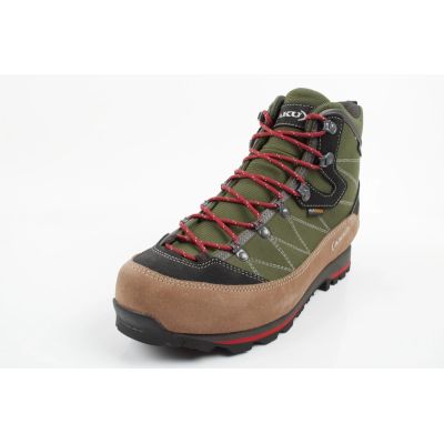 3. Aku Trekker Gore-tex buty trekkingowe męskie turystyczne za kostkę zielone