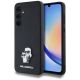 Etui Karl Lagerfeld Saffiano Karl&Choupette Pin na Samsung Galaxy A35 - czarne