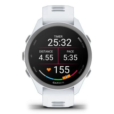 2. Zegarek Garmin Forerunner 170 42,6mm Whitestone Cloud Blue