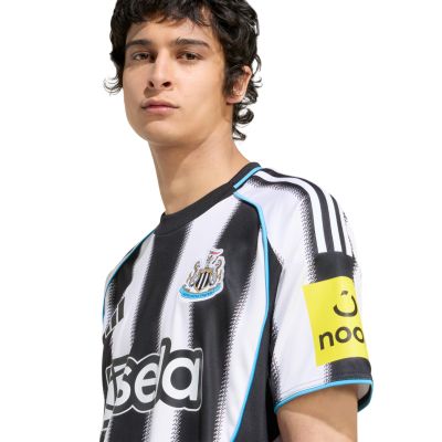 5. Koszulka męska adidas Newcastle United FC 25/26 Home biało-czarna JI7382