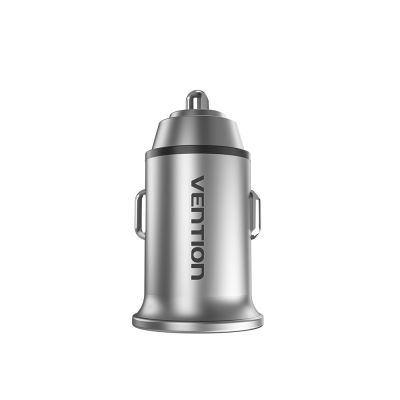 5. Ładowarka samochodowa Vention USB-A USB-C 30W PD