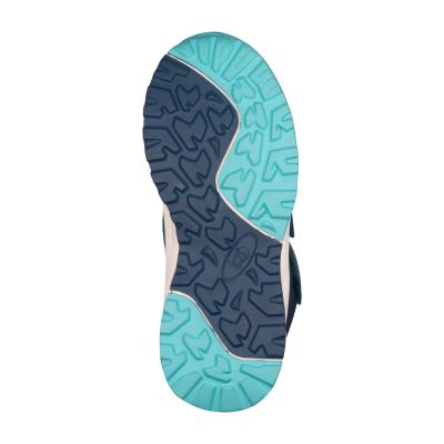 7. Buty zimowe dziecięce Trollkids Kids Hafjell Winter Boots śniegowce wodoodporne na rzepy niebieskie (264-102)