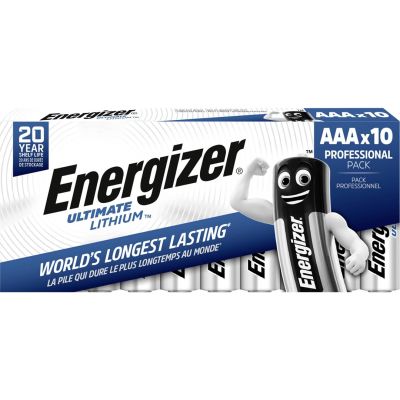 2. Bateria Energizer AAA Micro Ultimate Lithium (10 szt.)