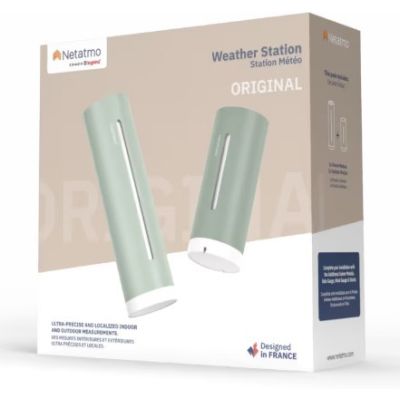 4. Netatmo NWS-M-EC cyfrowa stacja meteorologiczna Miętowy AC/Bateria Wi-Fi