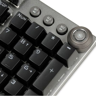 25. Klawiatura mechaniczna IBOX AURORA K-4 RGB IKGMK4 (USB; (US); kolor czarny)