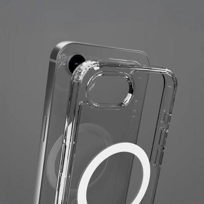 3. Etui SBS Extreme Mag D3O MagSafe do iPhone 16e/17e - przezroczyste