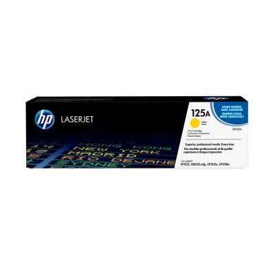 30. HP 125A oryginalny wkład z żółtym tonerem LaserJet