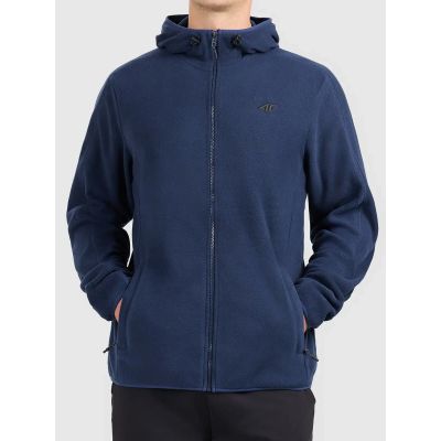 Bluza polarowa z kapturem męska 4F 4FWMM00TFLEM488-31S