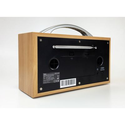 6. Xoro Internetradio DAB 250 IR DAB+ BT WLAN Spotify Holzopt.