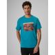 T-shirt regular z nadrukiem męski 4F 4FRSS26TTSHM4238-35S
