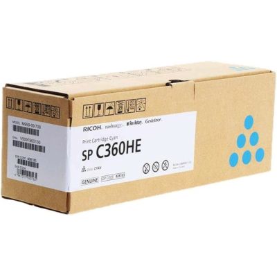 Ricoh Toner SP C360HE  408185 Cyan
