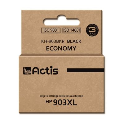 Actis KH-903BKR Tusz (zamiennik HP 903XL T6M15AE; Standard; 30 ml; czarny) - Nowy Chip