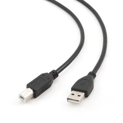 2. Kabel GEMBIRD CCP-USB2-AMBM-10 (USB 2.0 typu A M - USB 2.0 typu B M; 3m; kolor czarny)