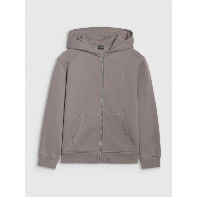 7. Bluza dresowa rozpinana z kapturem chłopięca 4F 4FJRAW25TSWSM2488-22S