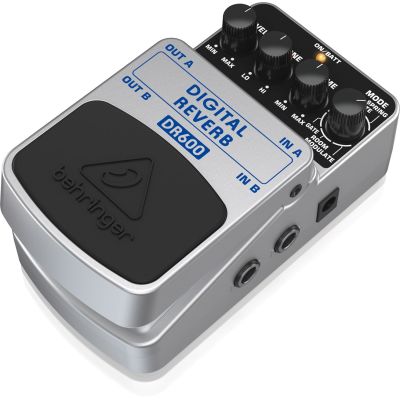 3. Behringer DR600 pedał z efektami Pedał ekspresji Czarny, Srebrny